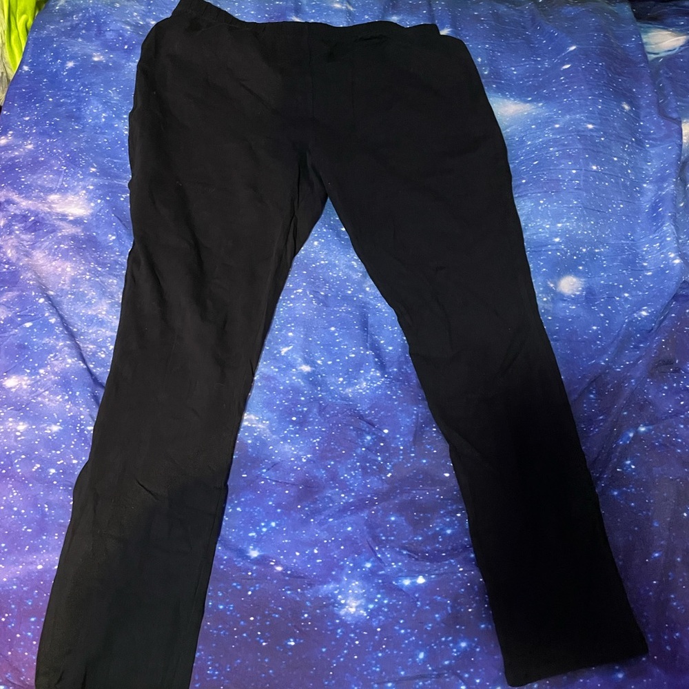 Women’s faded glory black jeggings - size XL (16-18)💥